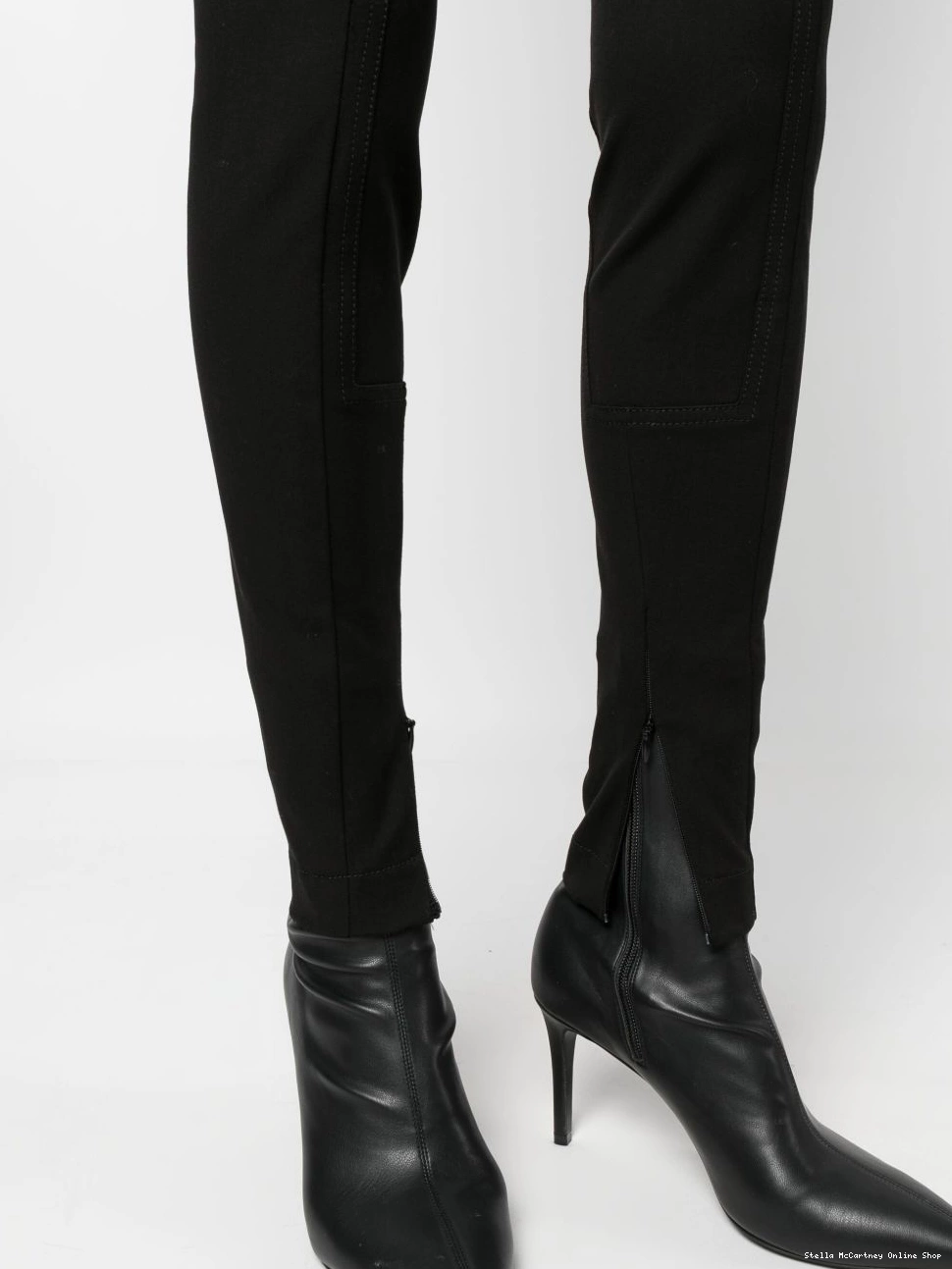 Affordable Stella trousers Women skinny-cut panelled McCartney 0819
